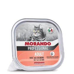Morando - Miglior Gatto Vaschette Adult Patè Salmone gr.100