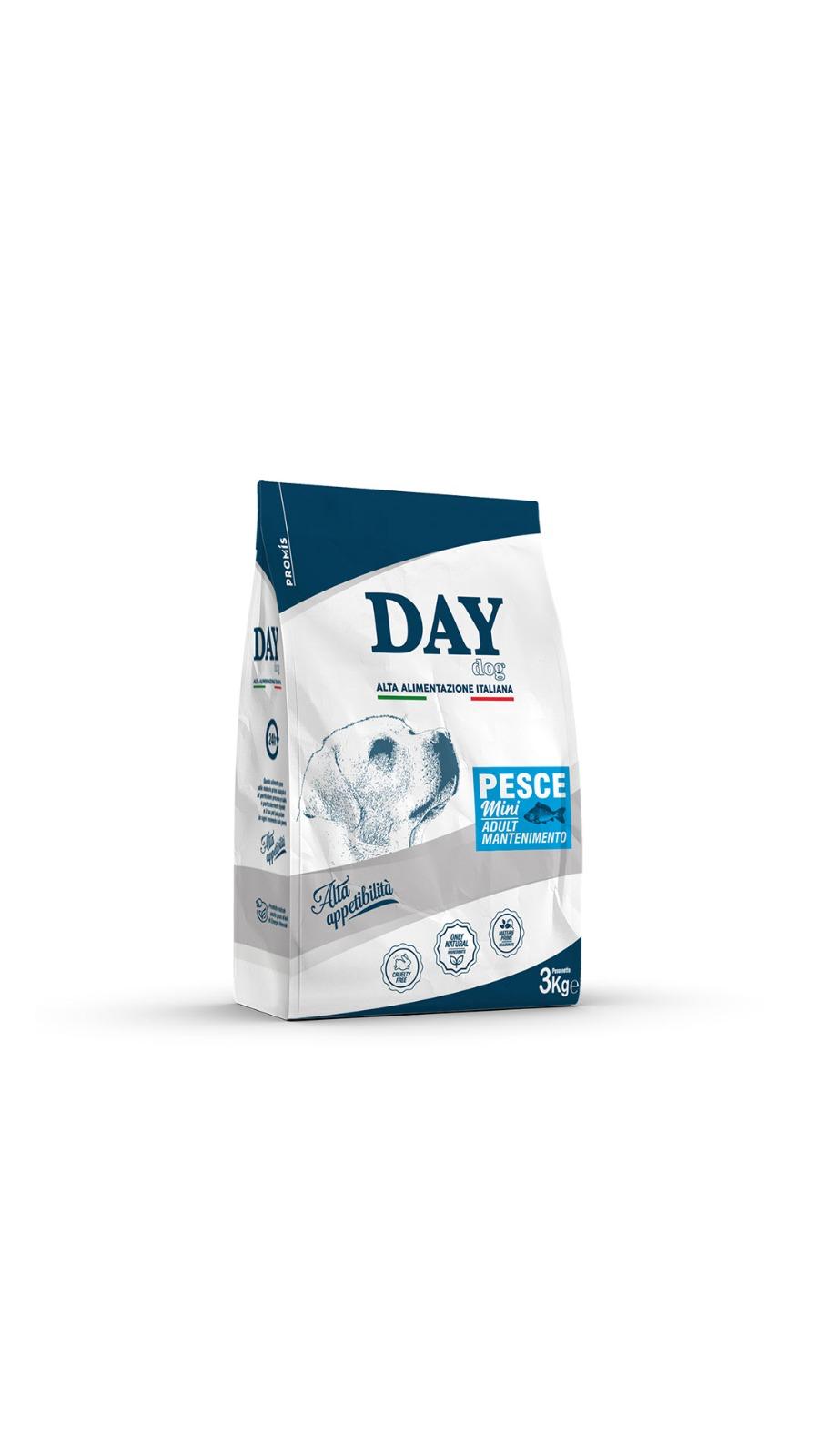 Promis - Alimentazione Italiane - Day Dog Mini Adult Pesce kg.3