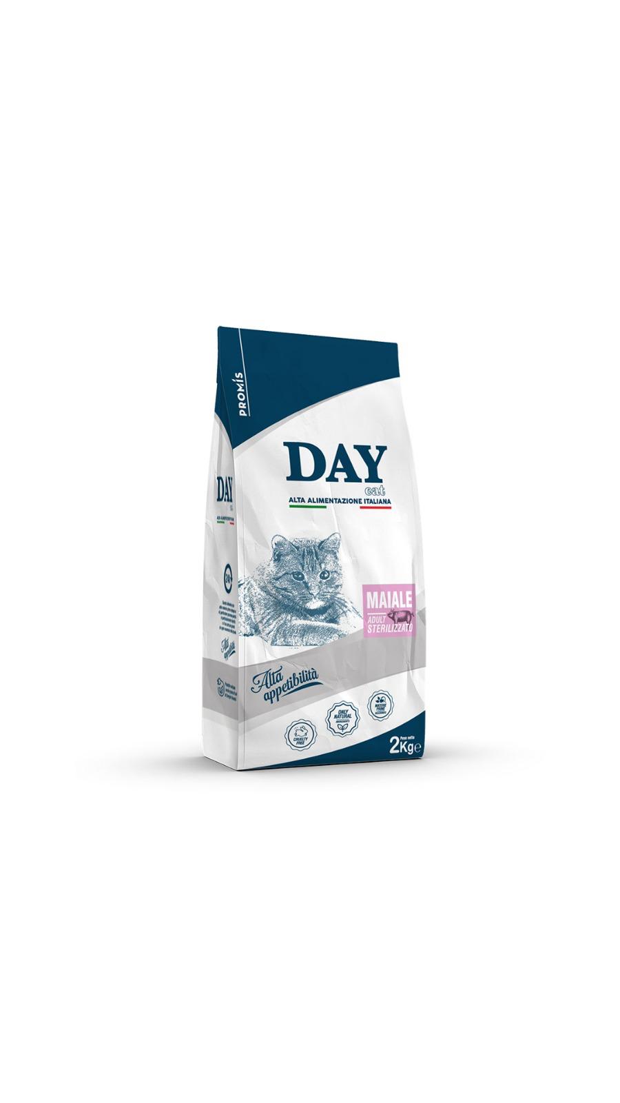 Promis - Alimentazione Italiane - Day Cat Sterilized Maiale kg.2