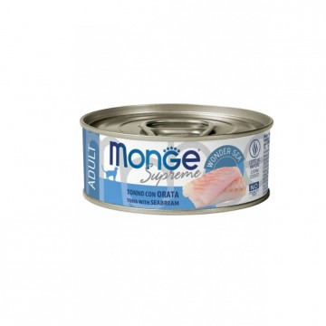 Monge - Scatolette Cat Supr. Kitten Tonno / Orata gr.80 x 24p.