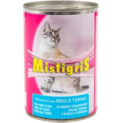 Mistigris - Cat Bocconi Pesce e Tonno gr.405