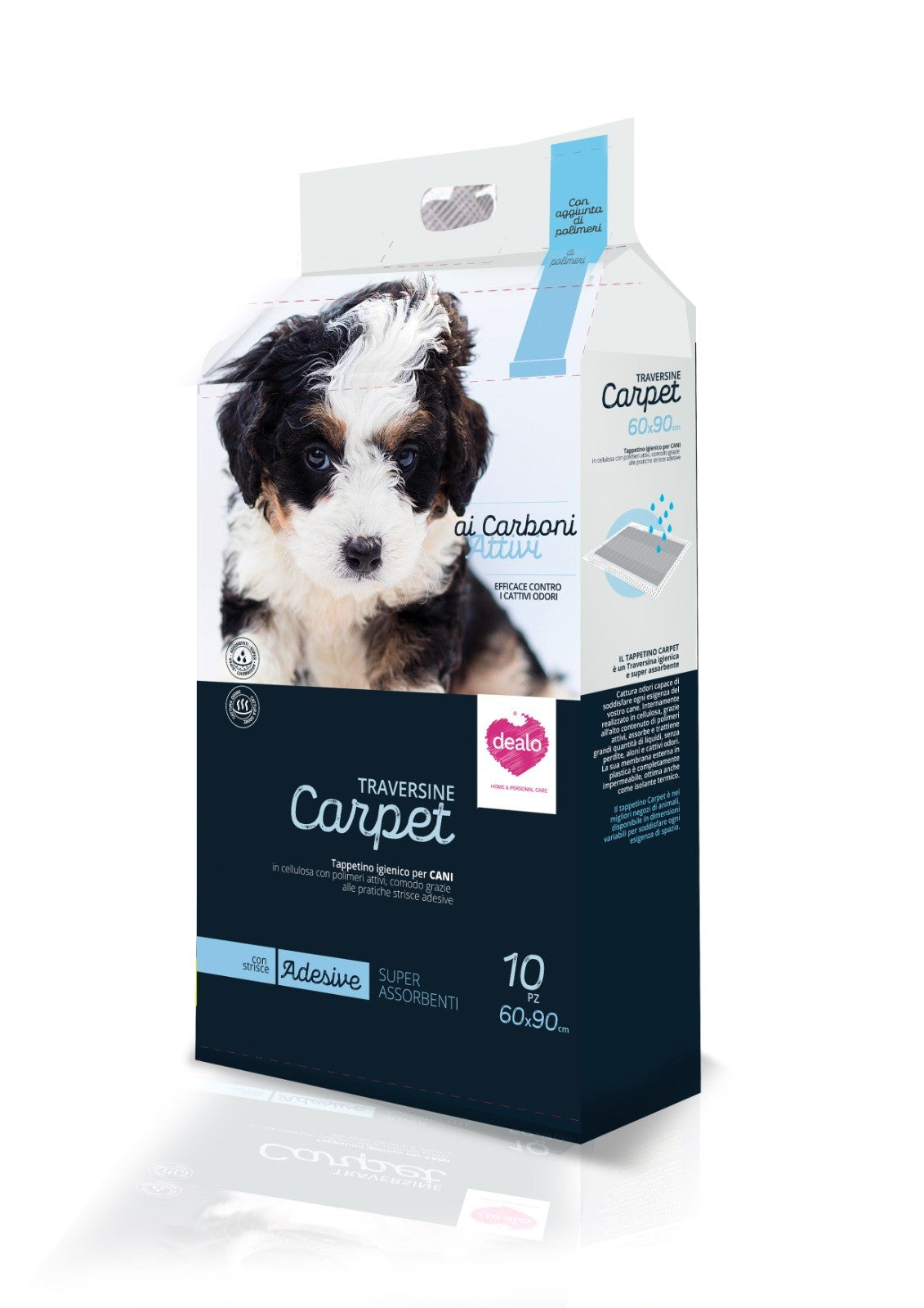 Dealo CarPet 60x90 Traverse Carboni Attivi 10p.