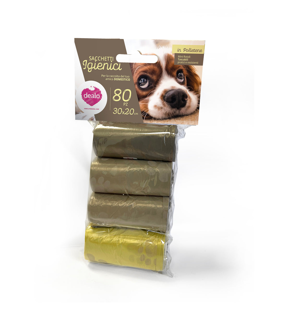 Dealo Pet 80 Sacchettini ms.30x20cm.