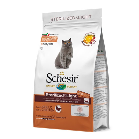 Schesir - Cat Sterilized Pollo kg.10