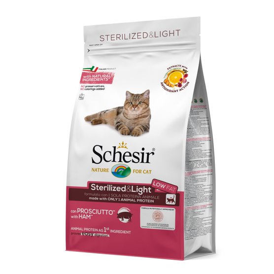 Schesir - Cat Sterilized Prosciutto Kg.10