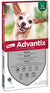 Advantix - Cane < 4 kg. Pipette 6 x 0,4ml
