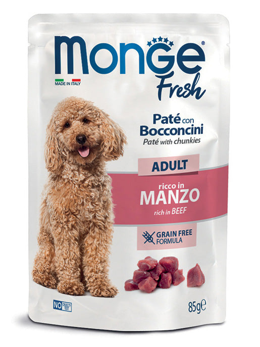 Monge - Dog Fresh Adult Manzo gr.85