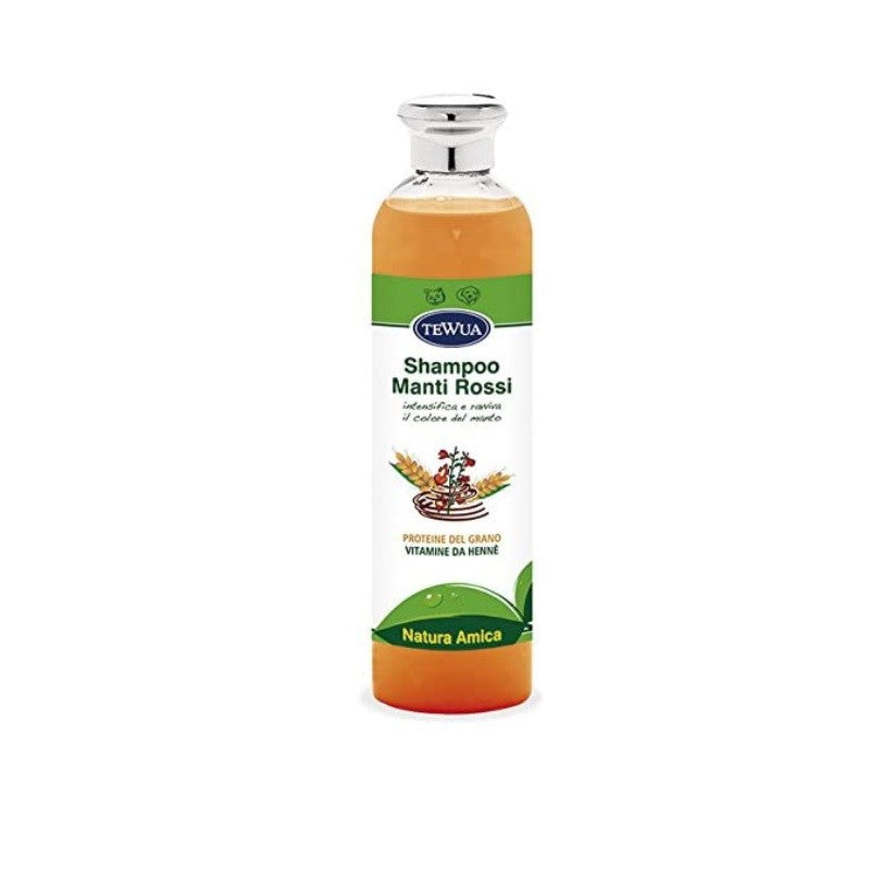 Tewua - Shampoo Ravvivante Manti Rossi Henne ml.250