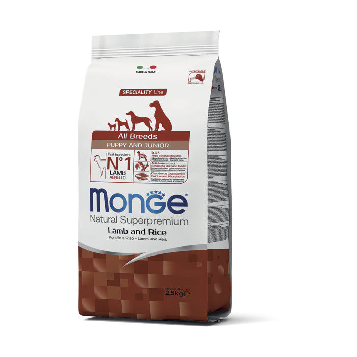 Monge - All Breeds Puppy Agnello / Riso gr. 800