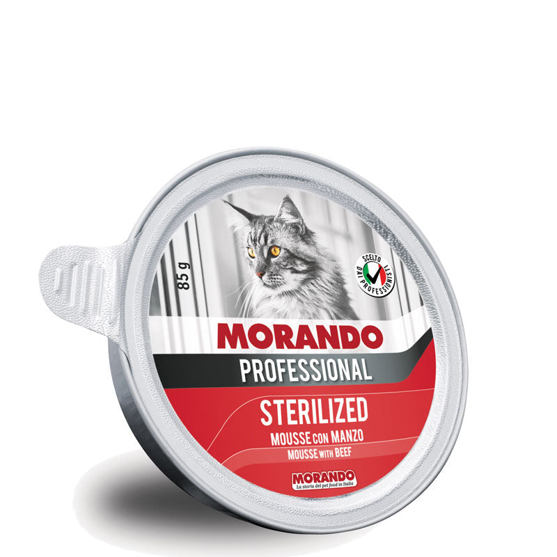 Morando - Cat Professional Sterilized Manzo gr.85