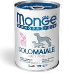 Monge - Patè Dog Monoproteico Solo Maiale Pate gr.400 x 24p.